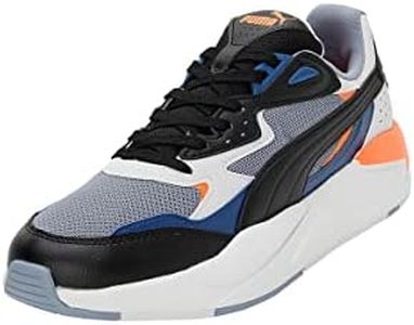 PUMA X-Ray Speed, Scarpe da Ginnastica Unisex-Adulto, Filtered Ash Black-Feather Gray-Ultra Orange, 43 EU