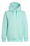 Women Ladies Oversized Pullover Plain Hoodie Top With Out Zip Hoodies Sweatshirt Top Jumper UK 10-18 (Sea Blue, LARGE UK 14-16)