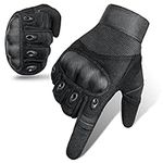 Cierto Motorcycle Gloves for Men and Women: Touch Screen Summer Breathable Gloves with Hard Knuckle | Tactical and Motorcycling Gloves for Riding Dirtbike ATV Paintball