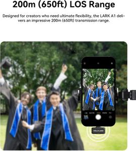 Hollyland LARK A1 Wireless Microphone – Black