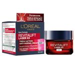 L'Oréal Paris Revitalift Laser X3, Anti-Ageing Day Cream, Firming And Brightening, With Pro-Retinol, Hyaluronic Acid And Vitamin Cg, 50ml