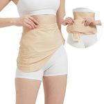 Heagimed Ostomy Belt for Men Woman, Adjustable Stealth Belt for Stoma Bags, Stoma Belt for Abdominal ileostomy Care, Inner Pocket to Hold Colostomy Bags for Sport & Swimming, Size L (35"-39")