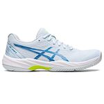 ASICS Women's Gel-Game 9 Tennis Shoes, 7.5, Sky/Reborn Blue