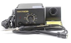 SKY Hakko ESD Safe Analog Soldering Station 936 With Soldering Iron,Stand and Cleaning Sponge [Pack of 1 Set]