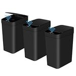 Bathroom Automatic Trash Can 3 Pack