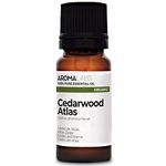 BIO - Cedarwood Atlas Essential Oil - 10mL - 100% Pure, Natural, Chemotyped and AB/Cosmos Certified - AROMA LABS (French Brand)