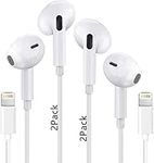 2 Pack Apple Earbuds for iPhone 13[Apple MFi Certified] Wired Headphones for iPhone, in-Ear Headphone Compatible with iPhone 13/12/11/11Pro/X/8/7(Built-in Mic and Volume Control)