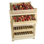 Selections (5 Drawer Traditional Wooden Apple Storage Rack