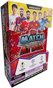 2021-22 Topps UEFA Champions League Match Attax Cards - Mega Tin Atomic