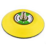 3-Inch Dual-Action Hook & Loop Fastener Flexible Backing Plate, 3" Polishing Pad with 5/16"-24 Threads