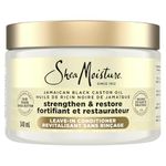 SheaMoisture Jamaican Black Castor Oil Strengthen & Restore for Damaged or Chemically Processed Hair, Leave-In Conditioner, 340ml