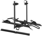 YOUNG ELECTRIC 200LBS EZ-FOLD Aluminum 2-Ebike Carrier with Ramp for Bikes and Electric Bike, Car SUV Truck Van RV and Trailer