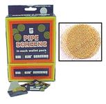 25 Pack of Brass Smoking Pipe Bowl Screens 3/4" .750 size Tobacco Filter