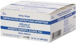 Alliance Alcohol Prep Pads, Case of 4000