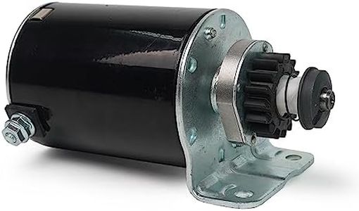 16 Tooth Starter Motor Replaces for Craftsman LT1000 LT3000 LT4000 LT2500 GT5000 Riding Lawn Mower Tractor with Briggs Stratton Intek OHV 16HP 17HP 18HP 19HP 20HP 21HP 22HP 23HP 24HP 26Hp Engine