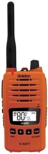 Uniden UH850S-O Orange 5 Watts Handheld UHF Radio