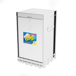 BOBBY® 35 Kg Stainless Steel Grain Storage Big Containers With S.S. Trolley (35 KG CONTAINER WITH TROLLEY)