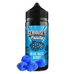 Doozy E Liquid Seriously Fruity Vape Nice Juice 0MG 100ml Shortfill No Nicotine (Blue Razz Berry)