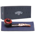 Savinelli Roma Rustic 316 KS Lucite Stem Tobacco Pipe…