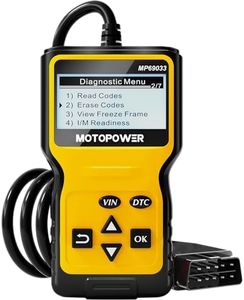 MOTOPOWER MP69033 Car OBD2 Scanner Code Reader Engine Fault Scanner CAN Diagnostic Scan Tool for All OBD II Protocol Cars Since 1996, Yellow