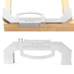 VTSAE Easily Adjustable from 12-18 Inch Framing Tools, 16'' Stud Framing Spacing Tool, 12 Inch On-Center Precision Wall Stud Framing Layout Tool with 1/2, 1/4, and 1/8 Increment Markings