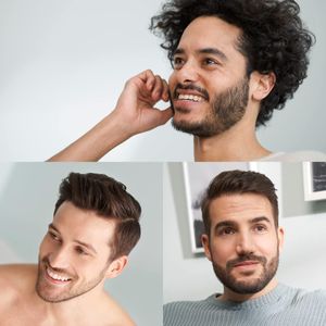 Panasonic Beard Trimmer for Men – Adjustable Length, Grey