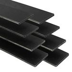 SALUINOKI 1095 Steel Flat Stock Steel Bar High Carbon (8pcs, 12"x1.5"x0.12") for 1095 Knife Making Steel