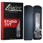 Légère Reeds - Tenor Saxophone Reed, Studio Cut, Strength 2.00 (TSS2.00) - Premium Synthetic Woodwind Reed