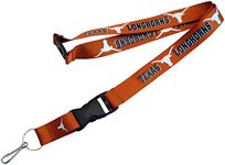 NCAA Texas Longhorns Team Lanyard, Orange