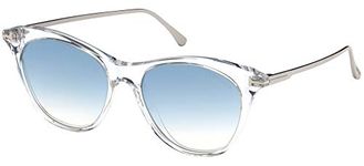 Tom Ford | UV Protected Lens for Women | Cat Eye White Frame Medium | FT0662 53 22X