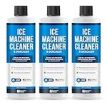 Ice Machine Cleaner 473ml, Nickel Safe Descaler | Ice Maker Machine Descaling Liquid Compatible with Whirlpool 4396808, Manitowac, Ice-O-Matic, Scotsman, Follett etc | Essential Values (3 Pack)