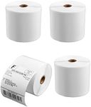 Arkscan SL450 4x6" Shipping Label in 4 Rolls (450 Pages per roll) for Arkscan 2054A & 2054K Zebra LP2844 Zp-450 Zp-500 Zp-505 & Zebra Compatible Printers, Direct Thermal, White