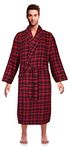 Mens Flannel Robe