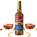 Torani Salted Caramel Flavour Syrup, PET (Plastic), 750ml