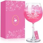 50th Birthday Gifts for Women,1974 Wine Glasses 50th Birthday Decorations for Woman,50th Birthday Gift For Woman 50 Years Old,50th Birthday Gifts For Her,Wife,Mom,Sister,Daughter with Gift Box