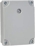 BG Electrical IP55 Dusk-Till-Dawn Outdoor Weatherproof Light Sensor Timer Switch, Grey