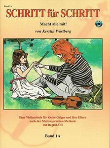 Step by step volume 1a (wartberg kerstin) violin book/cd german ed +cd