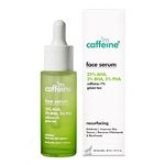 mcaffeine Exfoliating Peel Serum With 25% Aha, 2% Bha, 5% Pha For Both Women And Men|Glycolic Acid&Salicylic Acid Serum For Blackheads&Whiteheads | Improves Skin Texture | For All Skin Types - 30 Ml