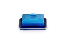 Le Creuset Stoneware Butter Dish, 900 g, 17 x 12.5 x 9 cm, Azure, 80837172200003