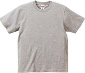 United Athletic 594201 Men's Premium T-Shirt, 6.2 oz, Mixed Gray, L