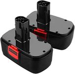 Orstaimer 2Packs 3.5Ah 19.2V Ni-CD Replacement Battery for Craftsman C3 DieHard 130279005 130279003 130279017 315.113753 315.115410 315.11485 1323903 1323517 11375 11376 Cordless Drills