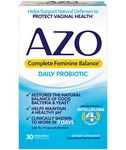 AZO Complete Feminine Balance Daily Probiotics for Women | 30 Count | Clinically Proven to Help Protect Vaginal Health | Clinically Shown to Work in 7 Days*