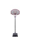 Qivange Height Adjustable Basketball Hoop Freestanding Portable Kids Basketball Hoop and Stand with Removable Wheels Suitable for Adults and Children Ideal for Children's Toys Birthday Gifts