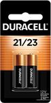 Duracell 12 Volt Alkaline Alarm Remote Battery MN21 / A23 2 Pack