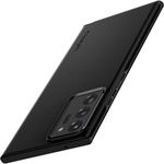 Spigen Thin FIt Back Cover Case Compatible with Galaxy Note20 Ultra 5G/Note20 Ultra (TPU + Poly Carbonate | Black)