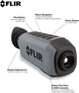 FLIR Scion OTM Thermal Monocular – Handheld Night Vision Scope