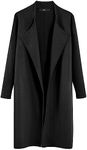 LILLUSORY Women's Open Front Duster