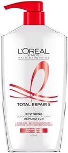 L'Oréal Paris Total Repair 5 Conditioner. With Keratin XS, To Repair Split Ends and Restore Hair Strength, For Dry and Damaged Hair, Jumbo Size, 828 ml