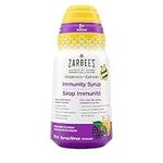 Zarbee's Children’s Immunity Syrup, Zinc, Honey, Elderberry, Vitamin D, Immune System + Antioxidants, 118 mL