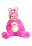 Care Bears Cheer Bear Halloween Costume for Infants | 80s Character | Attached Hood, Hand Covers, & Booties